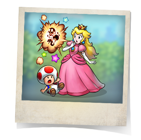 Princess Peach - Cartoon (451x449), Png Download