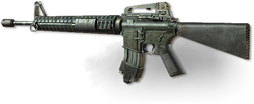 Mw3 Guns - Modern Warfare 3 M16 (500x270), Png Download