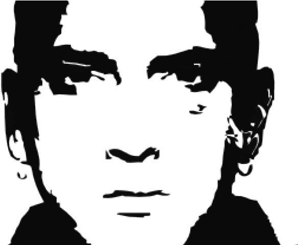 Eminem Clipart Png - Eminem Singer Black And White (640x480), Png Download