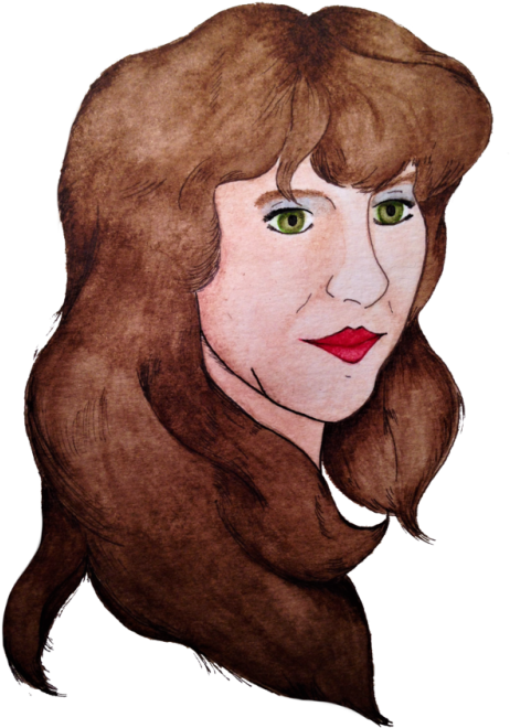 I Found A Kate Bush Sketch I Did A Few Months Ago That - Cartoon (500x696), Png Download
