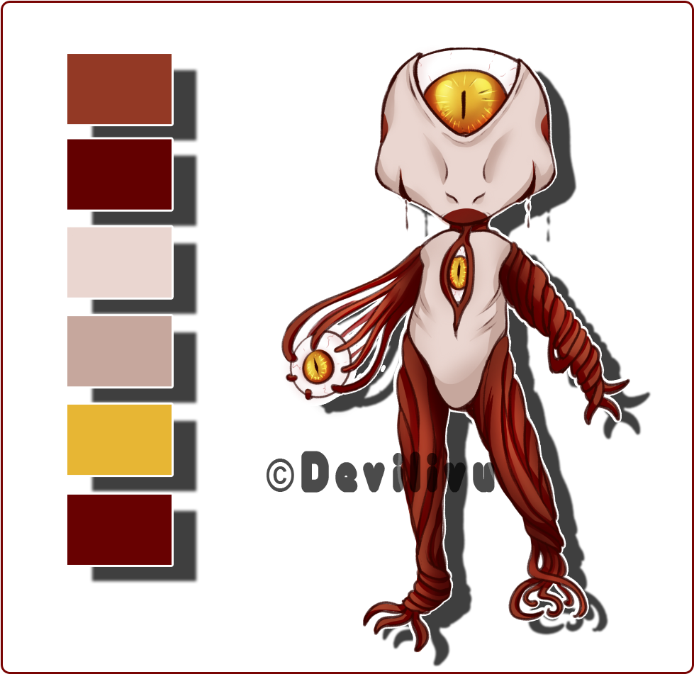 Tentacle Monster For Sale [open] - Illustration (1004x976), Png Download