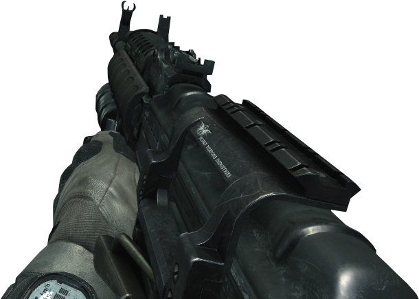 Ak-47 Grenade Launcher Mw3 - Grenade Launcher (610x435), Png Download