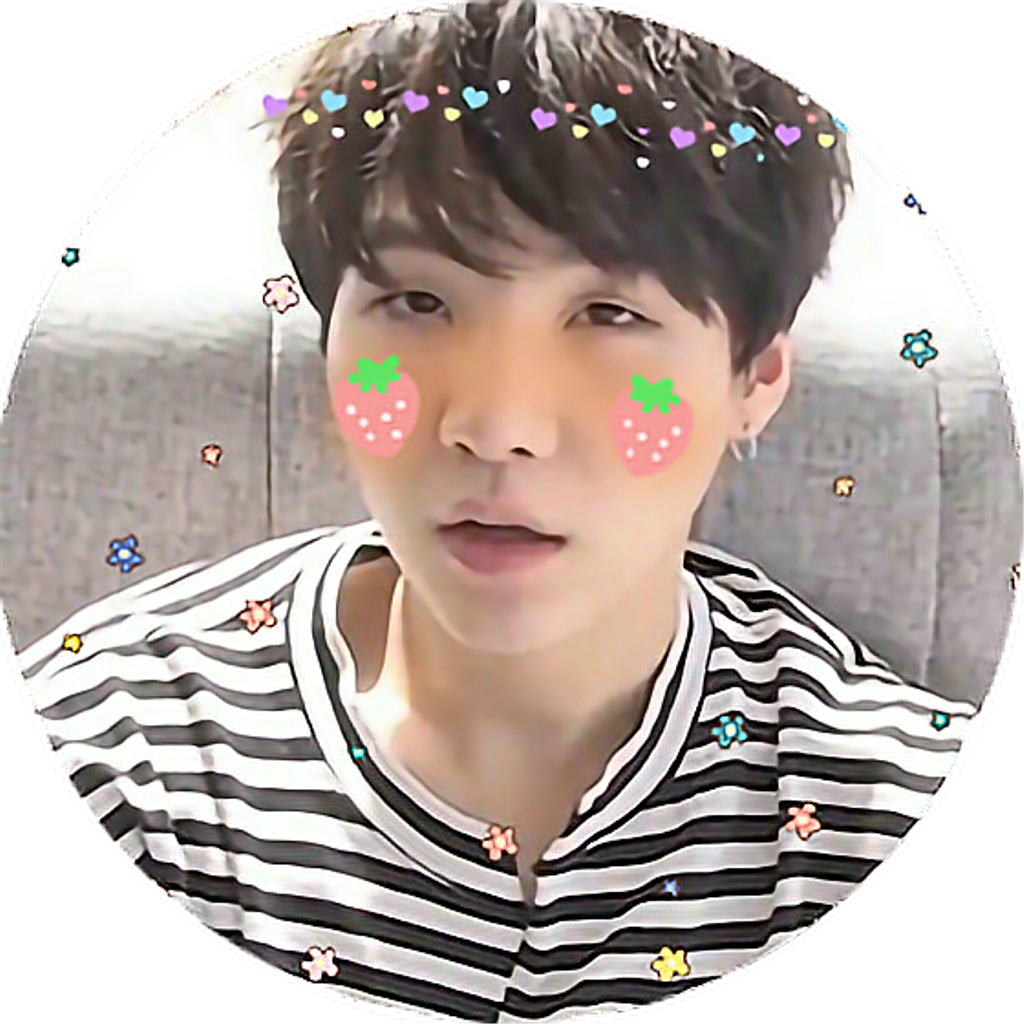 Suga Drawing Portrait - Edits De Suga Cute (1024x1024), Png Download