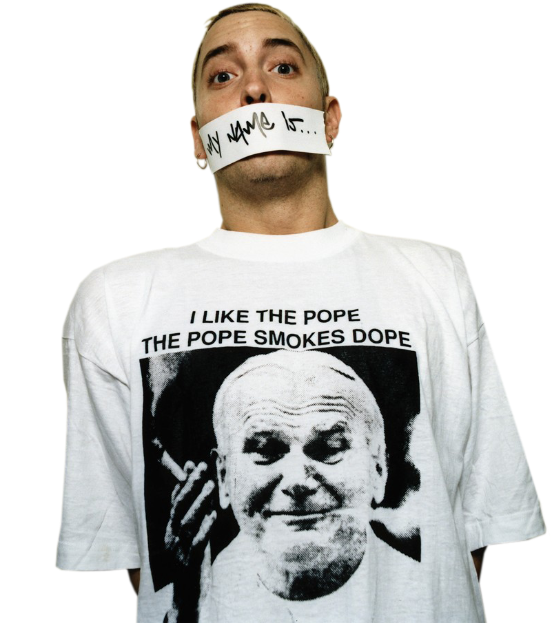 Cosas Png Para Tus Ediciones - Eminem Pope Smokes Dope (822x928), Png Download