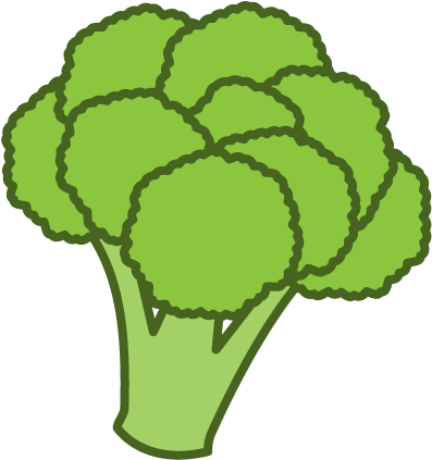 Broccoli Cliparts - Clip Art Broccoli Png (500x500), Png Download