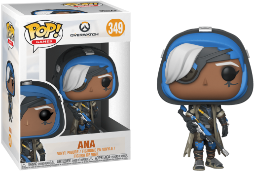 Vinyl Ana - Funko Pop Overwatch Wave 4 (550x550), Png Download