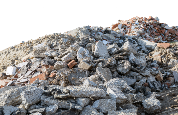 Rubble • Png - High-definition Television (720x467), Png Download