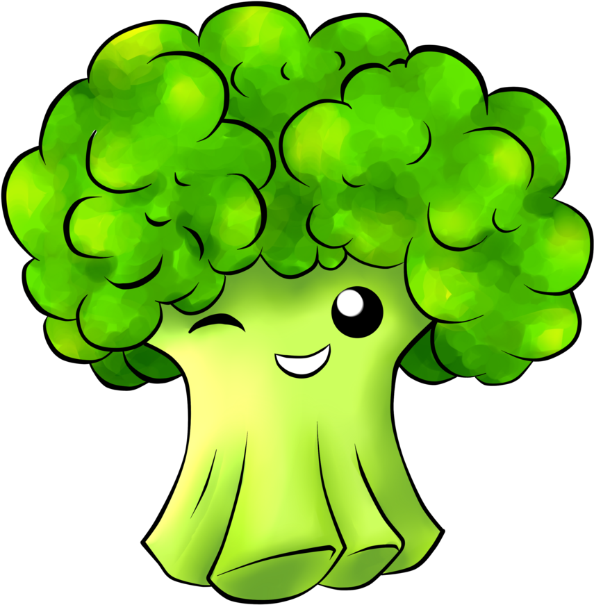 Download Broccoli Cartoon Png Clip Art Royalty Free Download - Broccoli  Cartoon Png PNG Image with No Background 