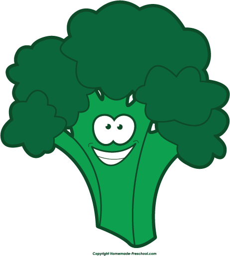 Free Food Groups Clipart - Broccoli Clipart With Name (462x514), Png Download