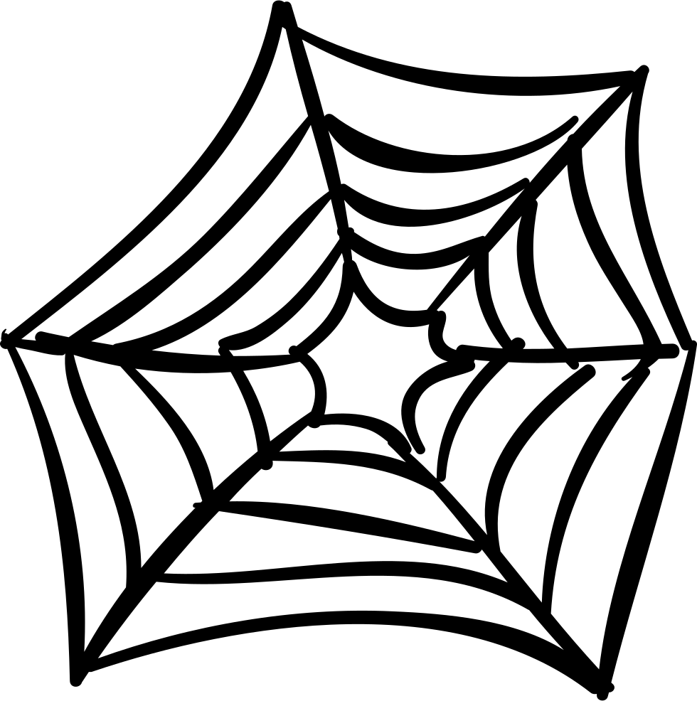 Halloween Spider Web Comments - Telaraña Halloween Vector (980x986), Png Download