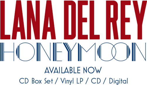 Albumtext - Honeymoon - Lana Del Rey (768x348), Png Download