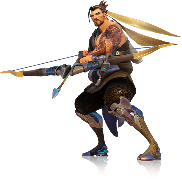 Hanzo Overwatch Png (858x873), Png Download