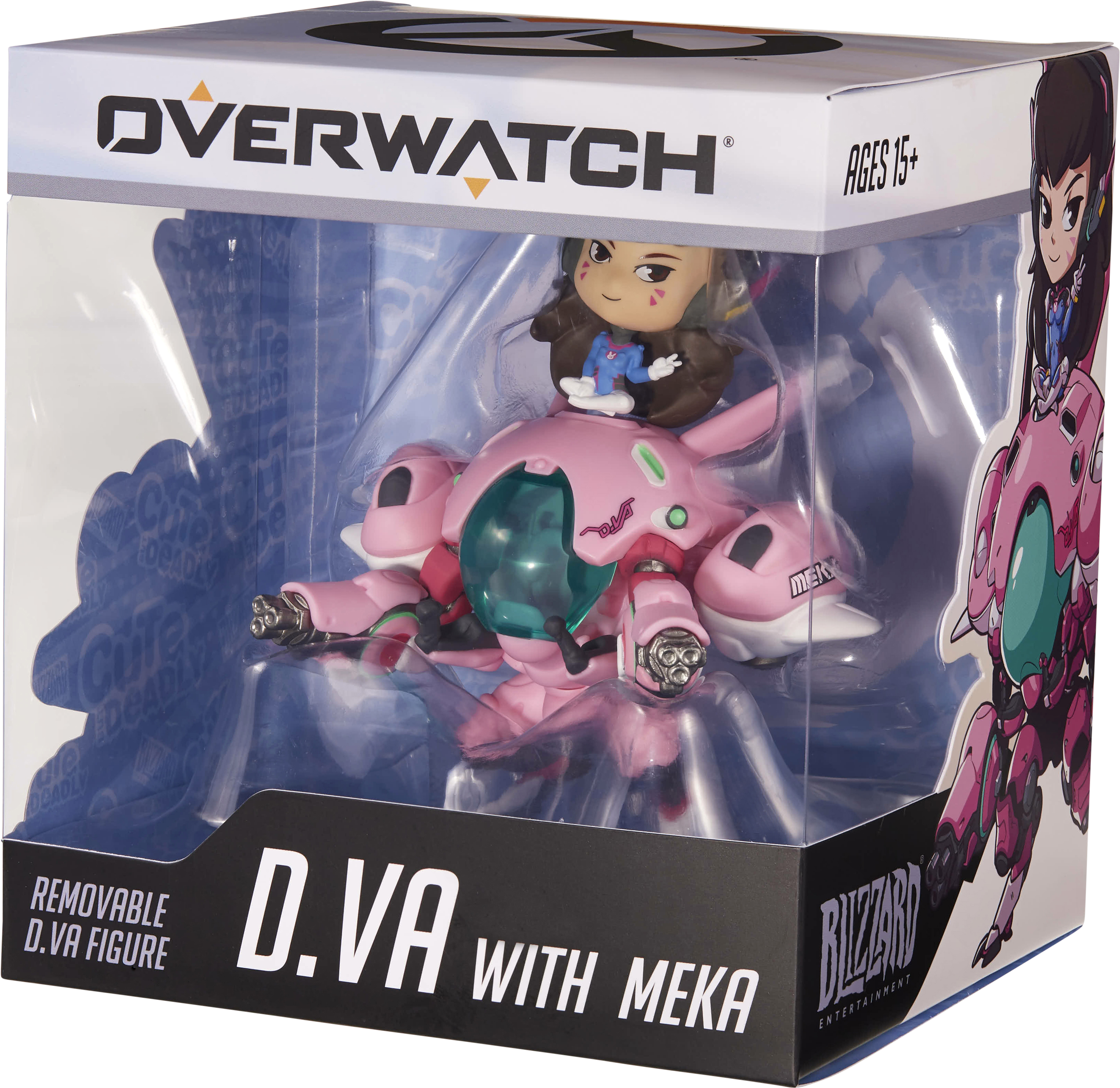 Figure - Cute But Deadly D Va With Meka (5760x3840), Png Download