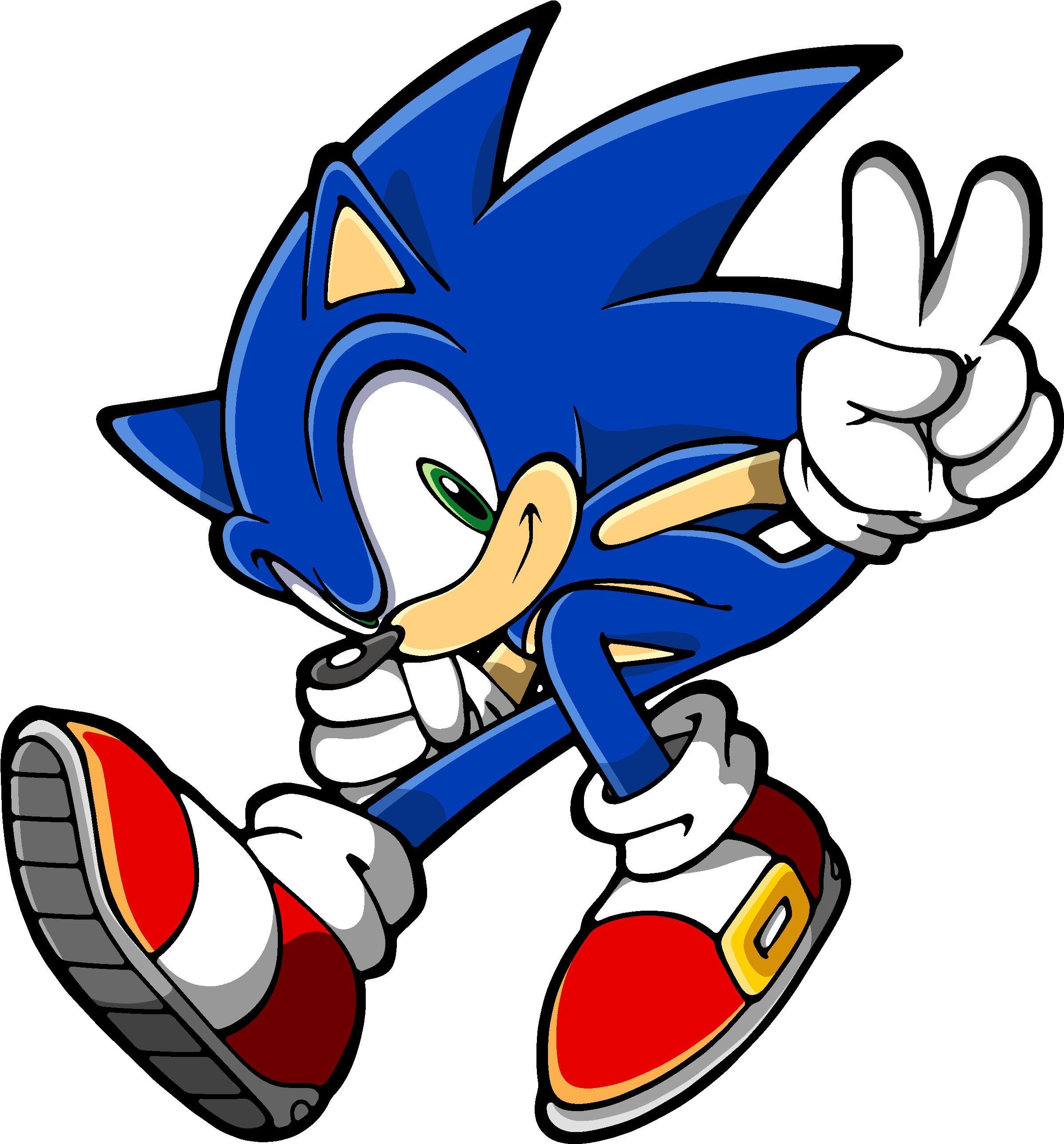 Download Sonic The Hedgehog - Sonic The Hedgehog Transparent (3123x3168), Png Download