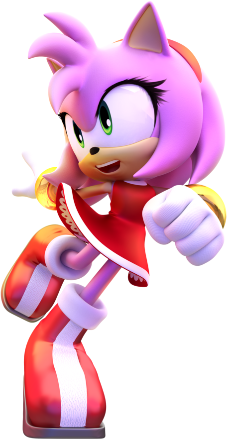 Amy Rose By ~fentonxd On Deviantart So Pretty~ Amy - Nude Sonic Boom Amy Rose (800x934), Png Download