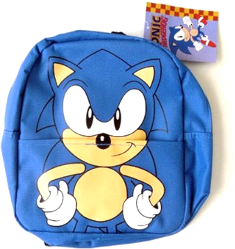 Http - //www - Tssznews - Com/wp Backpack - Bioworld Merchandising Sonic The Hedgehog Mini Backpack (400x400), Png Download