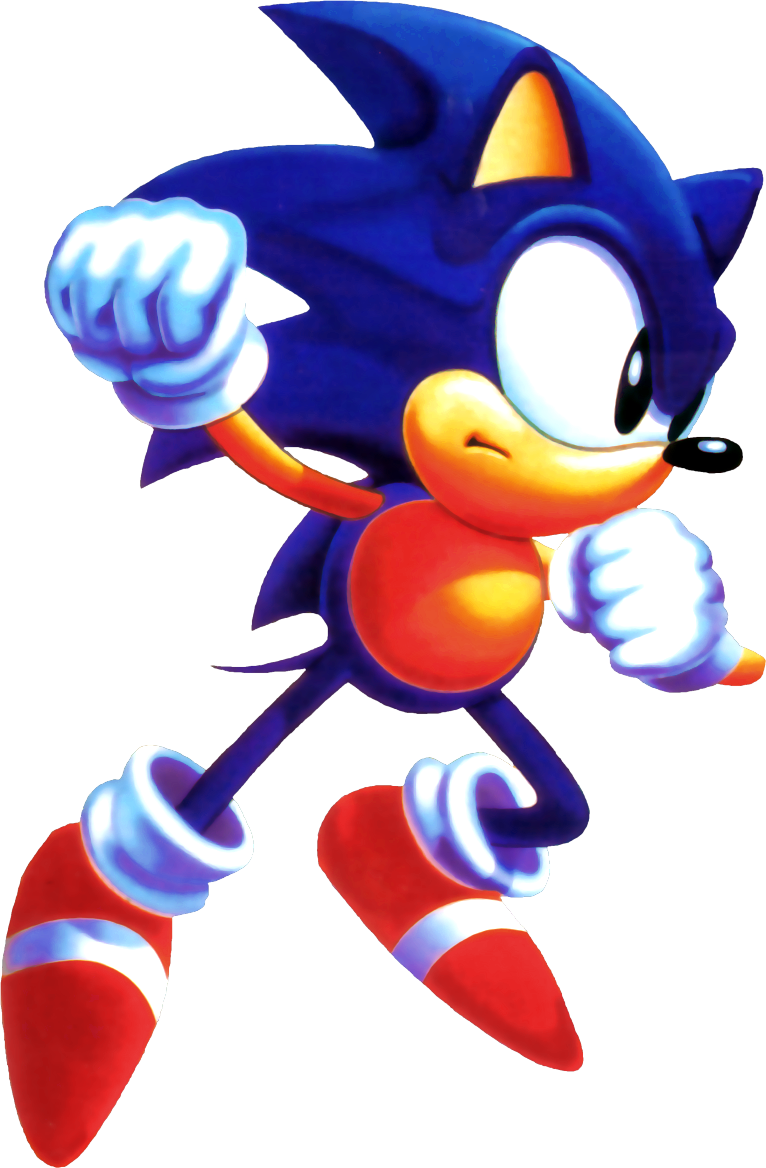 Sonicfist - Sonic Cd Sonic Png (766x1168), Png Download