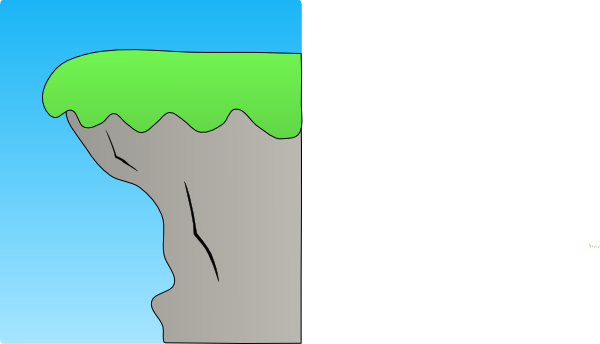 Svg Library Library Cliff Clipart - Cliff Clipart (600x344), Png Download