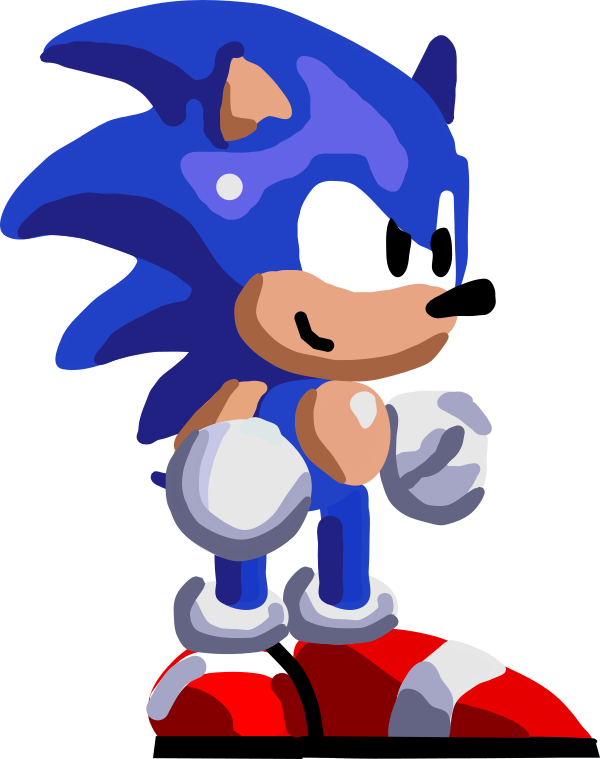 Png Free Art By Sonicjeremy On Deviantart - Sonic 3 Hd Sprites (600x759), Png Download