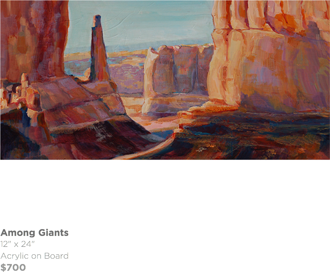 Among Giants 12" X 24" Acrylic On Board $700 - New York Giants (1120x934), Png Download