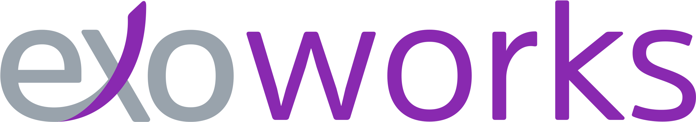 Exo Works Logo (3190x908), Png Download