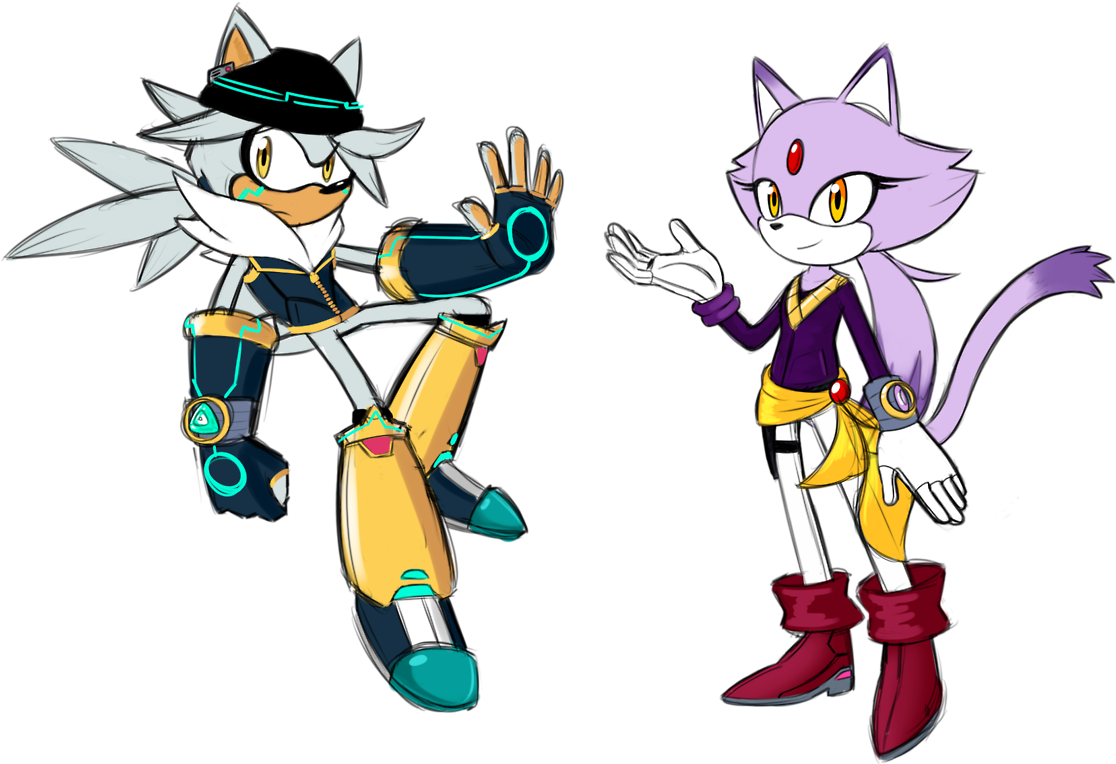 Https - Silver The Hedgehog Boom (1280x911), Png Download