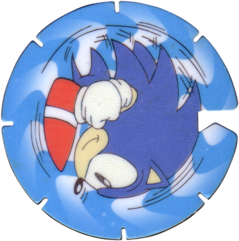 Secondary Abilities - Sonic The Hedgehog Spinning (500x500), Png Download