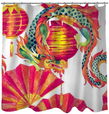 Chinese Dragon Watercolor Seamless Pattern - Arte Da Guerra - O Tratado Militar Mais Antigo Do Mundo (400x400), Png Download