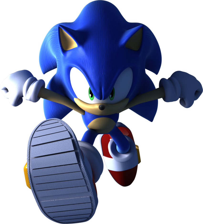 622kib, 851x938, Sanic - Sonic Unleashed Render (851x938), Png Download