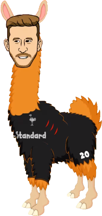 New Adam Black - 442oons Adam The Llama (340x720), Png Download
