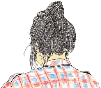 Photo - Girl (383x318), Png Download