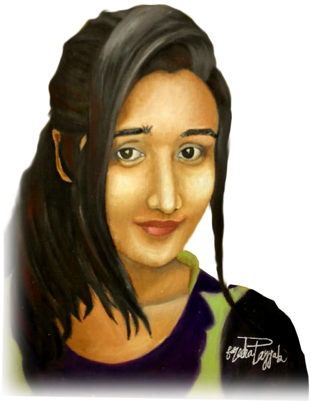 I'm Fareeha Tayyab Artist & Guitarist - Artist (818x1080), Png Download