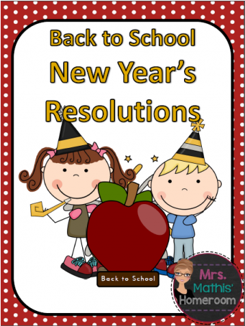 Back To School New Year's Resolutions - New Year's Resolution (475x475), Png Download