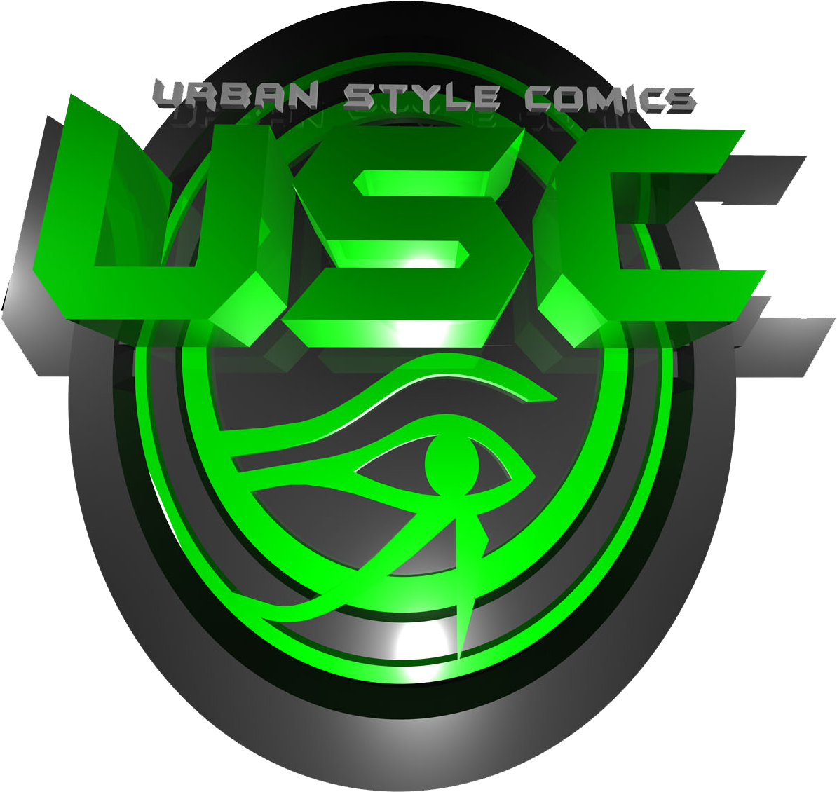 Urban Style Comics Logo - Emblem (2400x3000), Png Download