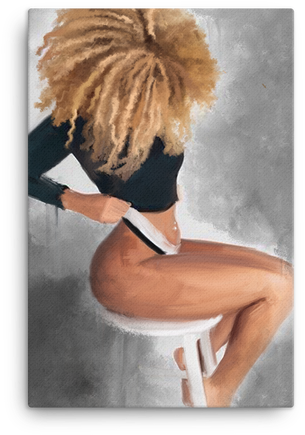 "pull Me Closer" Canvas Print - Art (500x500), Png Download