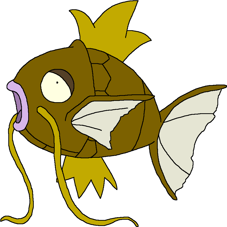 Mutant Magikarp - Pokemon Magikarp Clipart (984x984), Png Download