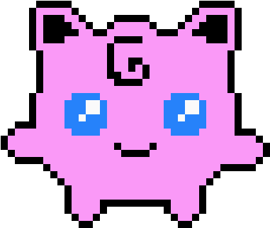 Jigglypuff - Cartoon (410x410), Png Download