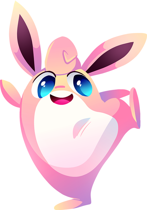 150kib, 500x712, Yay - Wigglytuff (500x712), Png Download