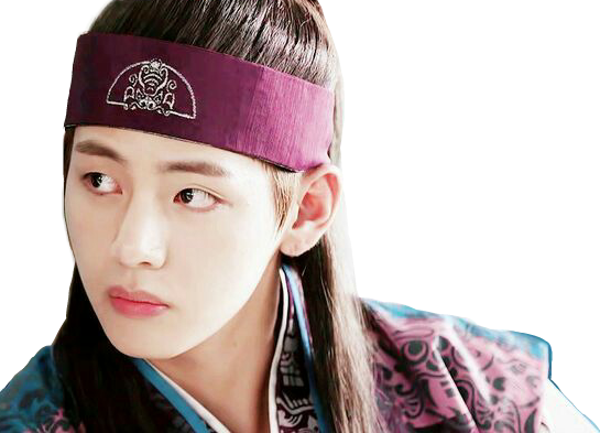 Taehyungkim Taehyung Tae Hwarang - Taehyung Hwarang Png (545x393), Png Download