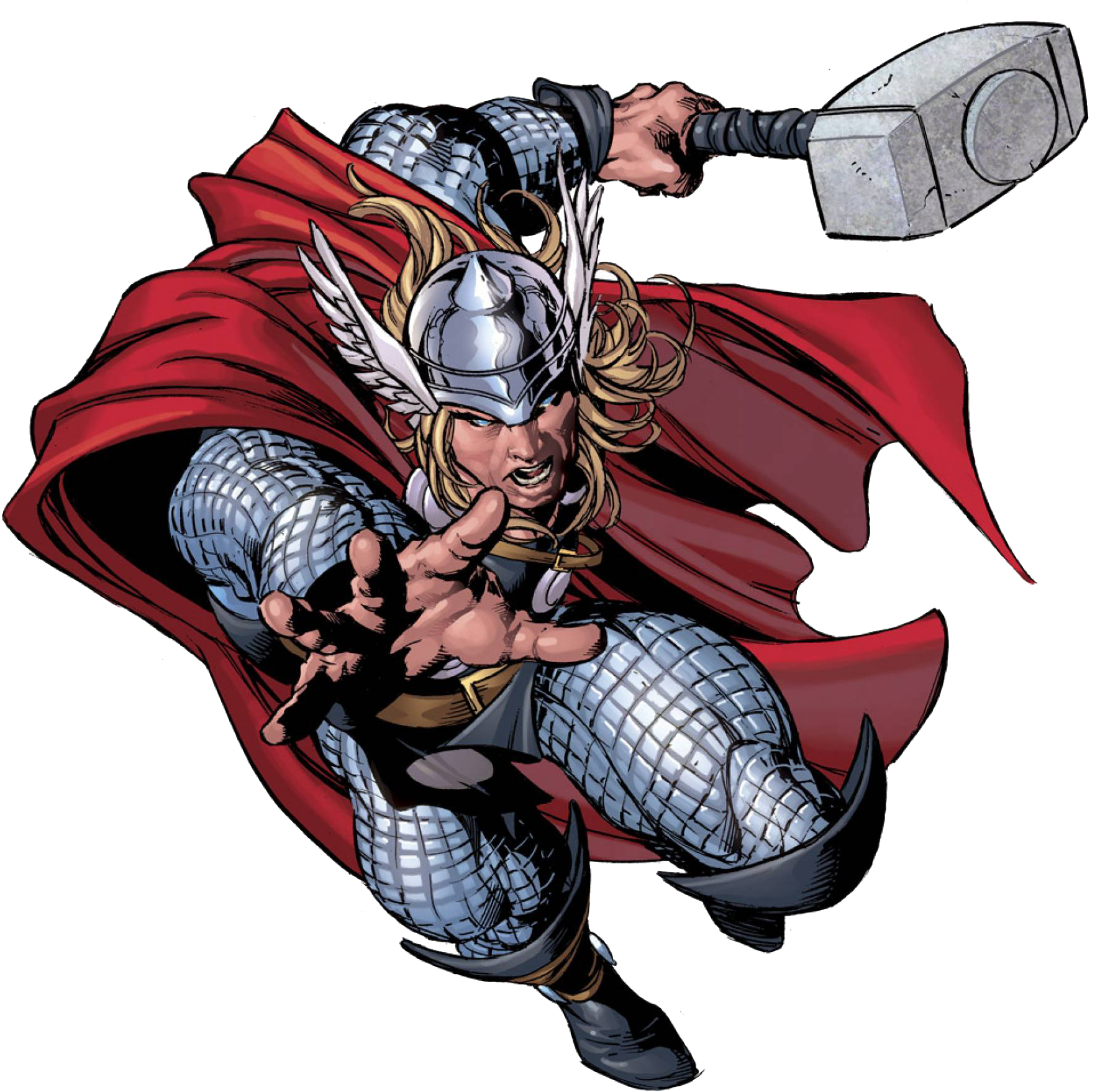 Thor Is - Marvel Universe Action Figure - Thor (1839x1920), Png Download