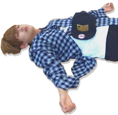 Support This Campaign By Adding To Your Profile Picture - Taehyung Lying Png (400x400), Png Download