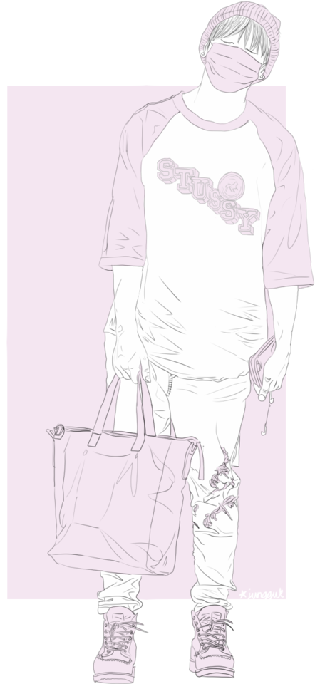 Jungkook Lineart By Jungguk On Deviantart - Sketch (600x1014), Png Download