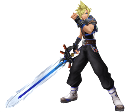Dissidia Cloud Ex Cloud-thirdexmode - Dissidia 012 Cloud Alt 2 (432x387), Png Download