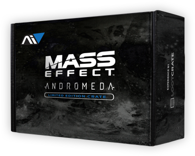 Mass Effect Andromeda Loot Crate Box - Mass Effect Andromeda Loot Crate (490x380), Png Download