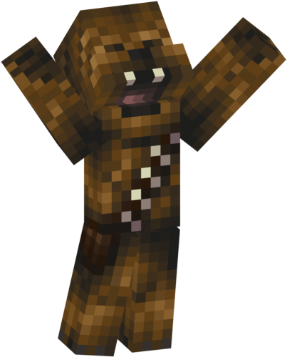Minecraft Chewbacca (640x640), Png Download