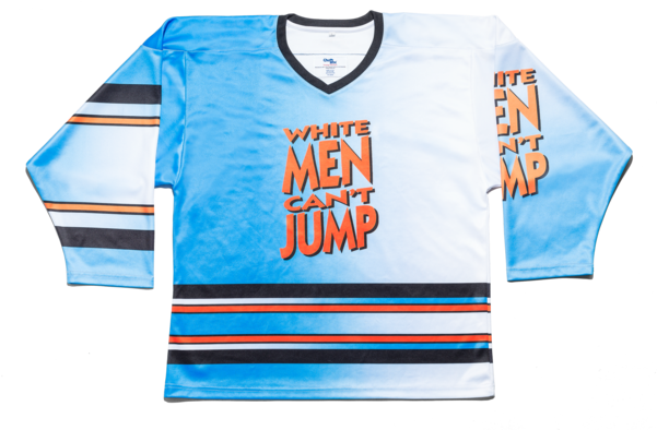White Men Cant Jump Hockey Jersey - White Men Can't Jump; Dvd; Director - Ron Shelton (600x400), Png Download