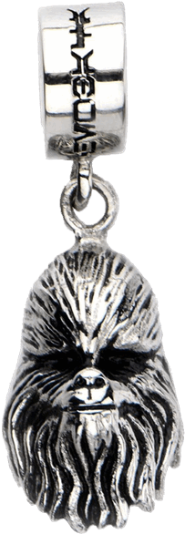 Chewbacca Face Dangle Charm (600x600), Png Download