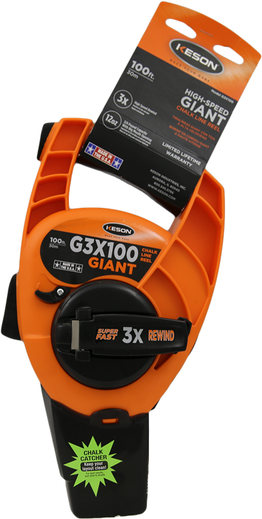 Keson Giant Chalk Line - Strap (409x768), Png Download