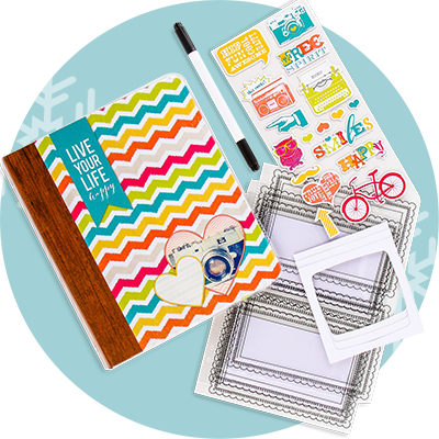 The Crafter - Recollections 3-ring Scrapbook Binder - Hip (400x400), Png Download