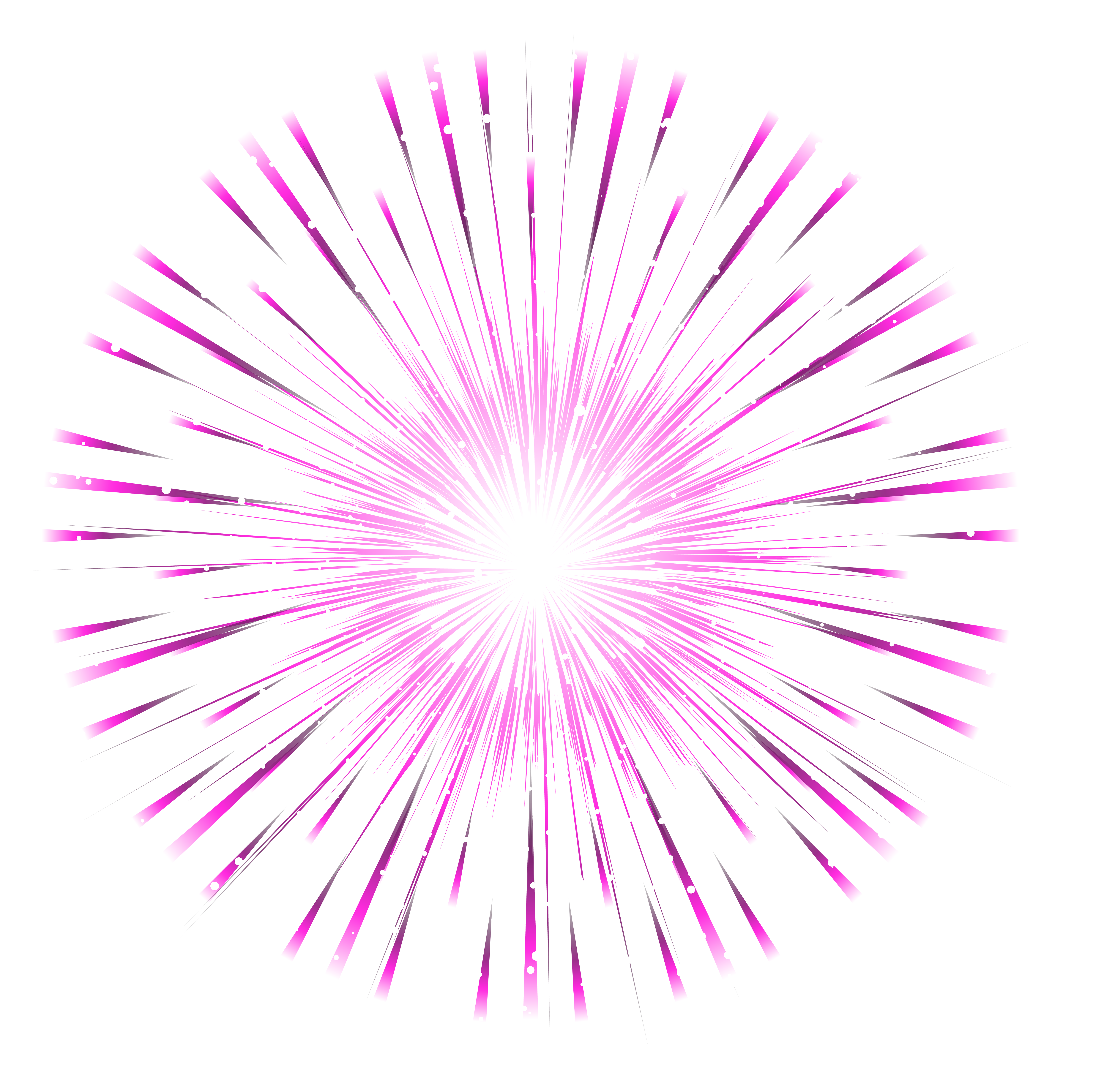 Pink Firework Transparent Png Clip Art Image - Pink Fireworks Transparent (6000x5996), Png Download